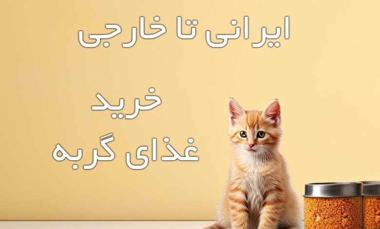 راهنمای جامع انتخاب و خرید غذای خشک گربه؛ از برندهای ایرانی تا خارجی