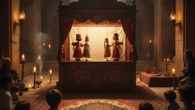 هنر خیمه شب بازی سنتی